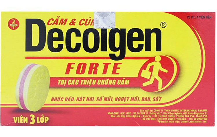 3. Thuốc giảm đau đầu và hạ sốt Decolgen 1 3. Thuốc giảm đau đầu và hạ sốt Decolgen 1