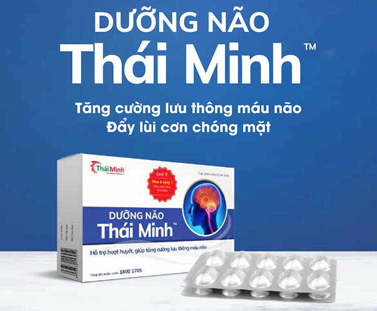 Dưỡng não Thái Minh - Hỗ trợ cải thiện đau đầu, phòng ngừa bệnh về não 1