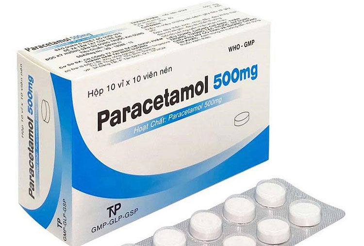 Thuốc trị đau đầu Paracetamol 1