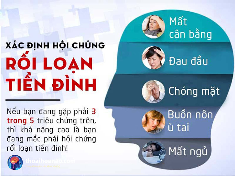 Triệu chứng của rối loạn tiền đình 1
