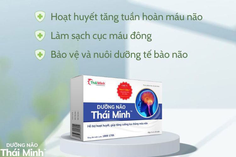 5. Dưỡng Não Thái Minh giúp cải thiện thiếu máu não ở người trẻ tuổi 1